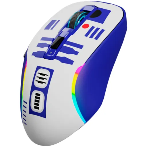 [PMO-S204DR] PGLC Wireless mouse PMO-S204DR 3 Mode 10000dpi R2D2