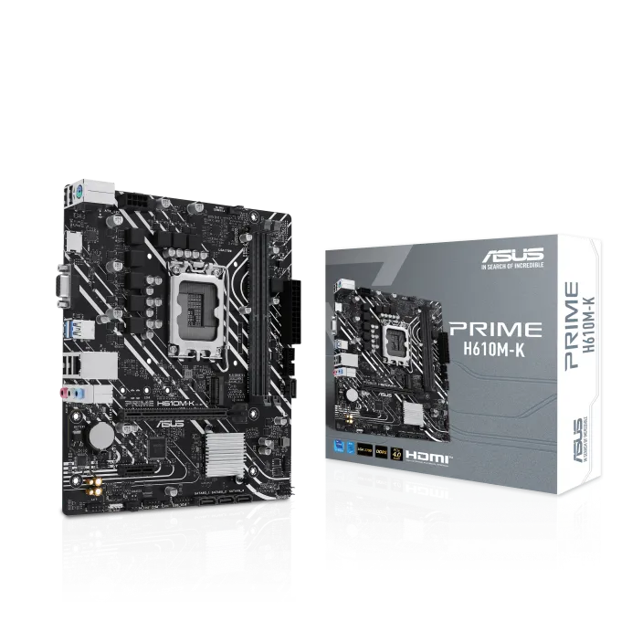 [PRIME H610M-K] ASUS Motherboard H610M-K PRIME/Micro ATX/INTEL LGA1700/DDR5