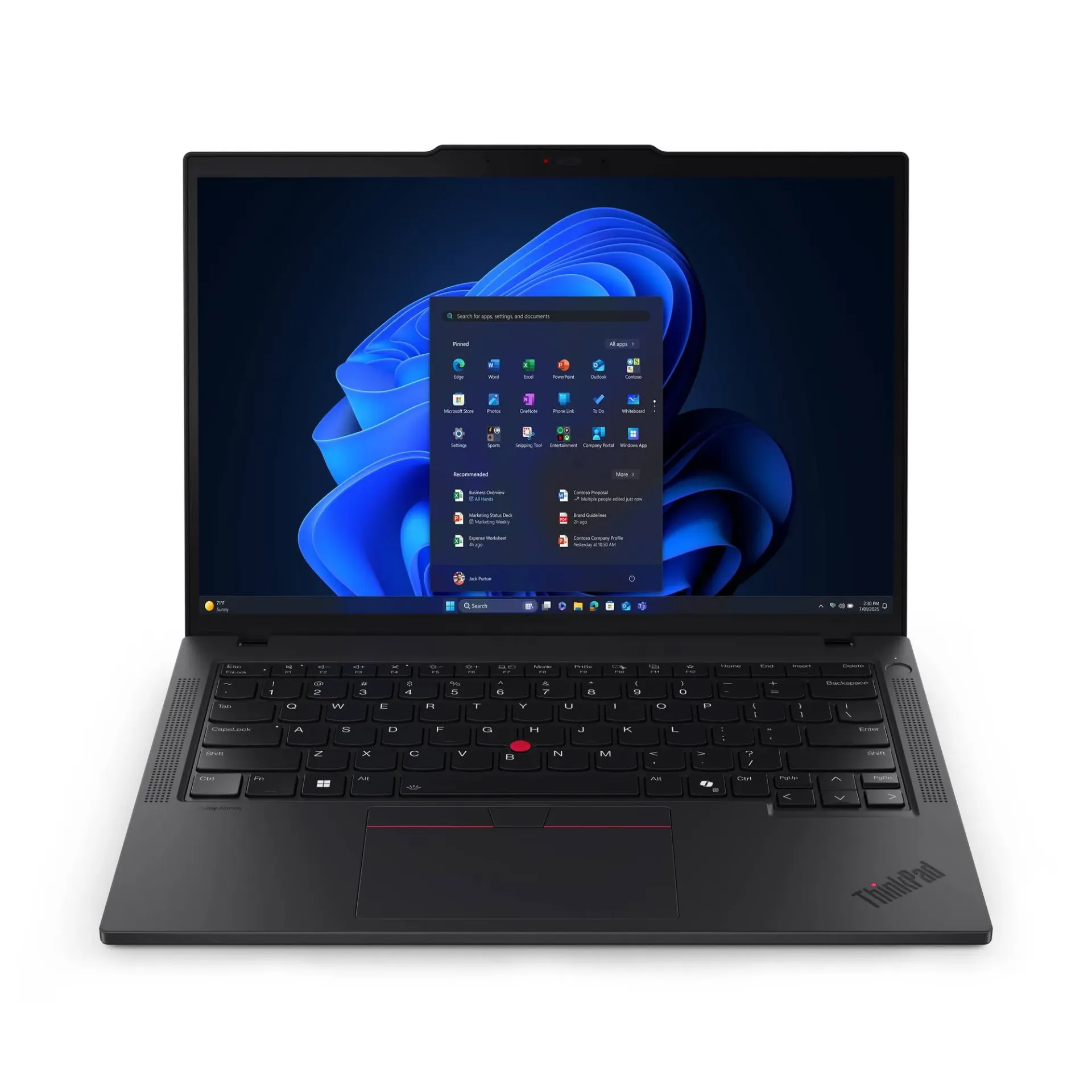 [21QD001GCL] Lenovo Notebook T14 G6 Ultra7 255U 16GB 512GB SSD 14inch W11